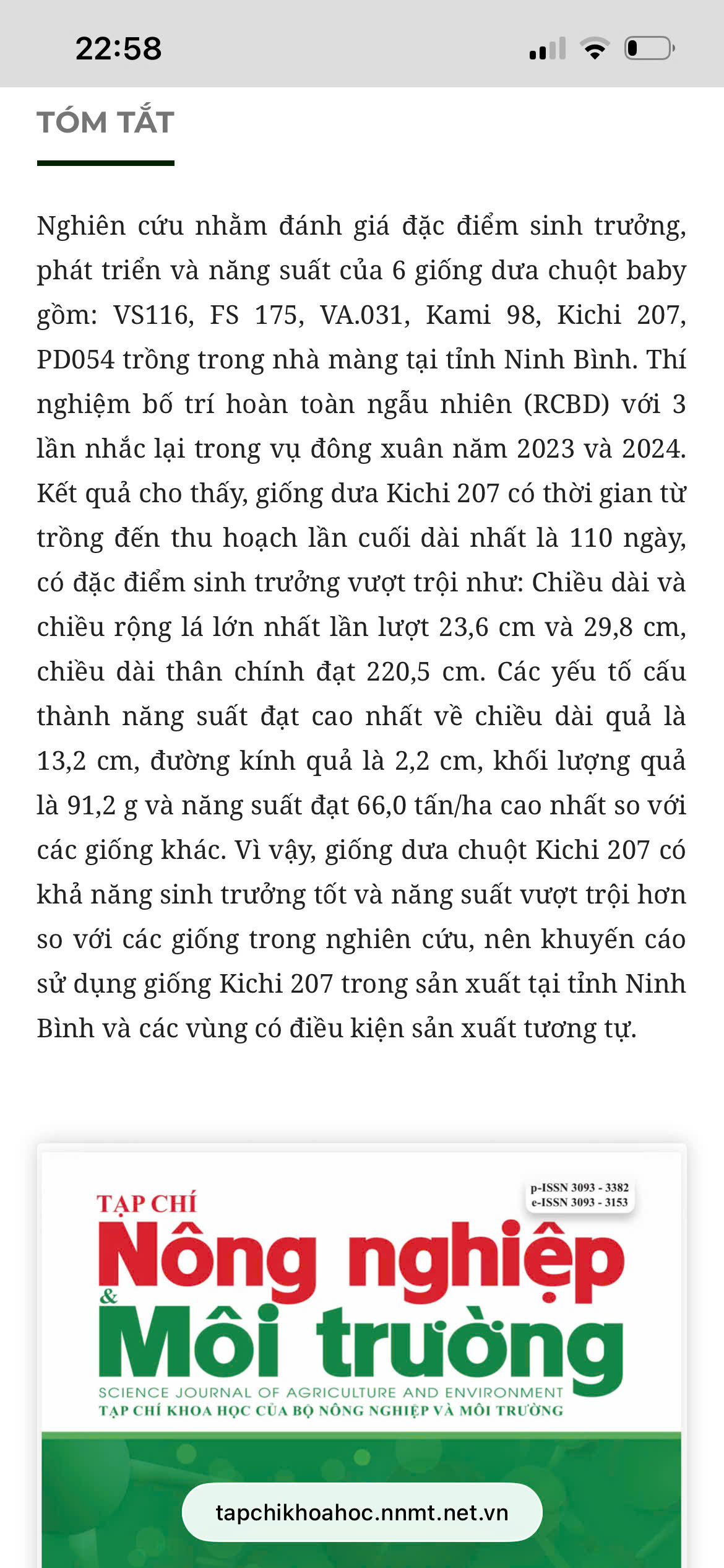Ket-qua-Nghien-cuu-Dua-leo-Kichi-207-tai-Ninh-Binh